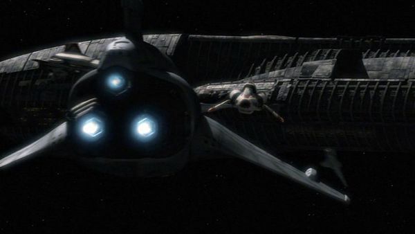 Standoff Between Galactica and Pegasus - Battlestar Wiki